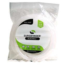 Image for Surebonder Standard Hot Glue Roll, Clear, 60 Inches from School Specialty