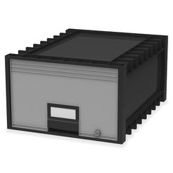 Image for Storex Archive File Storage Drawer, Legal, 18-1/4 x 24-1/4 x 11-1/2 Inches, Black/Gray from School Specialty