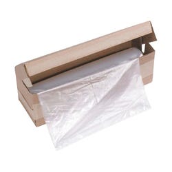 Image for HSM of America Shredder Bag, 18 X15 X 34 in, 34 gal, Plastic, Clear, for Use with HSM Shredder Model 125, B32, Pack of 100 from School Specialty