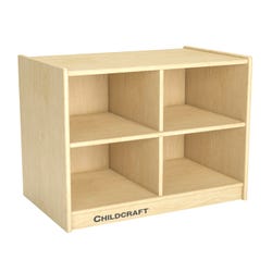 Image for Childcraft 4-Big-Tub Cubby Storage Unit, 25-5/8 x 16 x 19 Inches from School Specialty