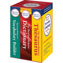 Image for Merriam-Webster's Everyday Language Reference Set, 3 Books from School Specialty