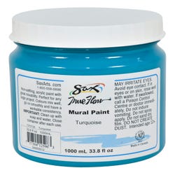 Image for Sax Acrylic Mural Paint, 33.8 Ounces, Turquoise from School Specialty