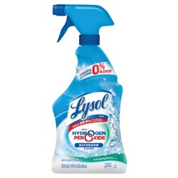 Image for Lysol Bathroom Cleaner with Hydrogen Peroxide, 22 Ounces, Cool Spring Breeze, Case of 12 from School Specialty