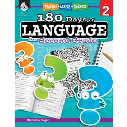 Image for Shell Education 180 Days of Language for Second Grade from School Specialty
