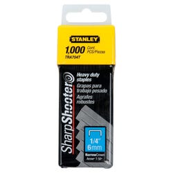 Image for Stanley Heavy Duty Staple, 1/4 Inch Leg, Pack of 1000 from School Specialty