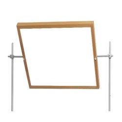 Image for Diversified Woodcrafts Combination Mirror and Markerboard, 27-3/4 x 1 x 20-3/4 Inches, Acrylic Mirror, Solid Oak Frame from School Specialty