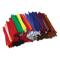 Image for Creativity Street Chenille Stems, 1/4 x 6 Inches, Assorted Colors, Set of 1000 from School Specialty
