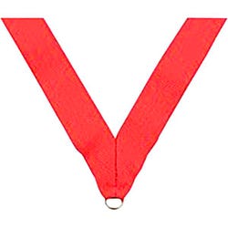 Image for Neck Ribbon, 7/8 x 32 Inches, Red from School Specialty
