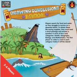 Image for Learning Well Drawing Conclusions Shipwrecked Game, Reading Levels 3.5 to 5 from School Specialty