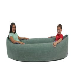 Image for Abilitations Inflatable PeaPod XL, 80 Inches, Vinyl, Green from School Specialty
