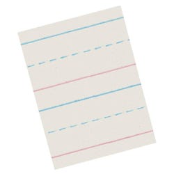School Smart Zaner-Bloser Paper, 5/8 Inch Ruled, 10-1/2 x 8 Inches, 500 Sheets 085336