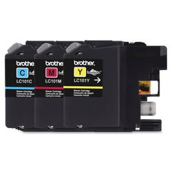 Image for Brother Ink Toner Cartridge, LC1013PKS, Tri-Color, Pack of 3 from School Specialty