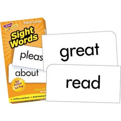 Image for Trend Enterprises Sight Words Flash Cards, Set of 96 from School Specialty