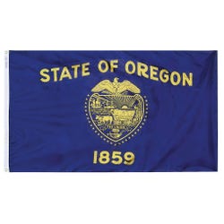 Image for Annin Nylon Oregon Double Sided Heavy Weight Outdoor State Flag, 4 X 6 ft from School Specialty