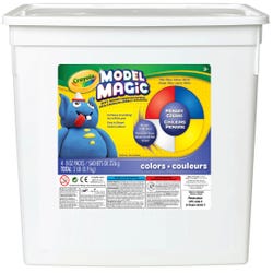 Image for Crayola Model Magic Modeling Dough, Assorted Primary Colors, Set of 4 from School Specialty