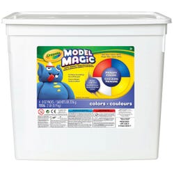 Image for Crayola Model Magic Modeling Dough Set, 2 lb Bucket, Assorted Primary Colors, Each from School Specialty