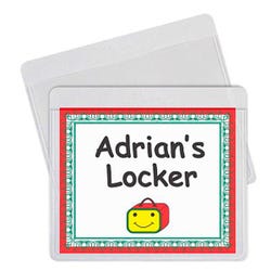 Image for C-Line Self-Adhesive Labeling Pockets, 3-1/2 x 2-3/4 Inches, Clear, Pack of 25 from School Specialty