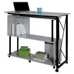 Image for Safco Mood Rotating Worksurface Standing Desk Mobile, Part 1 of 2, 53-1/4 x 21-3/4 x 42-1/4 Inches from School Specialty