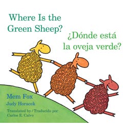 Image for Houghton Mifflin Harcourt Where Is The Green Sheep Bilingual Board Book from School Specialty
