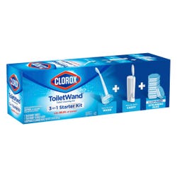 Image for Clorox ToiletWand, Plastic Handle, Blue, White from School Specialty
