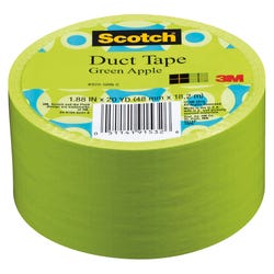 Image for Scotch Duct Tape, 1.88 Inches x 20 Yards, Green Apple from School Specialty