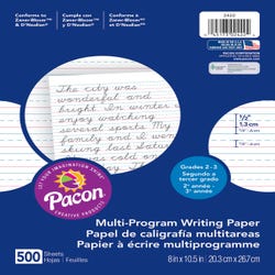 Image for Pacon Multi-Program Handwriting Paper, 1/2 Inch Rule, 8 x 10-1/2 Inches, Pack of 500 from School Specialty