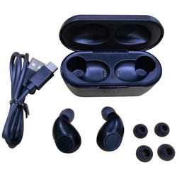 Image for Compucessory In-Ear Wireless Earbuds with Bluetooth, Black from School Specialty