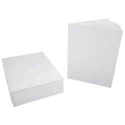 Image for Sax Hardcover Blank Books, Portrait, 8-1/2 x 11 Inches, 14 Sheets, Pack of 12 from School Specialty