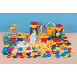 Image for Sand and Water Play Package, Assorted Colors, 94 Pieces from School Specialty