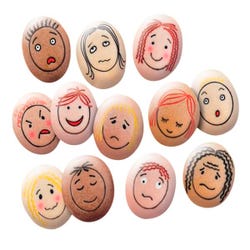 Image for Yellow Door Emotion Stones, Set of 12 from School Specialty