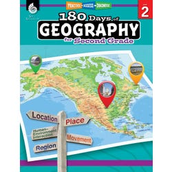Image for Shell Education 180 Days of Geography for Second Grade from School Specialty