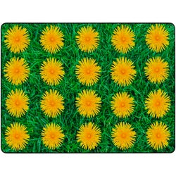 Image for Childcraft Dandelions Seating Carpet, 6 x 9 Feet, Rectangle from School Specialty