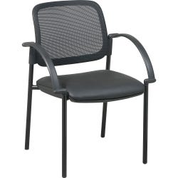 Image for Lorell Guest Chair, 24 x 23-1/2 x 32-3/4 Inches, Black from School Specialty