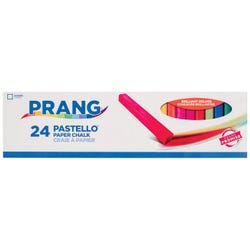 Prang Pastello Paper Chalk, Assorted Colors, Set of 24 Item Number 001338