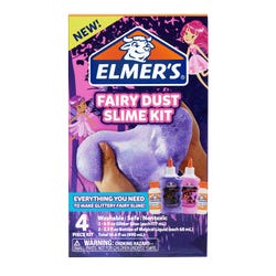 Elmer's 4 pack Fairy Dust Slime Kit with Glue & Activator Solution, Item Number 2102340