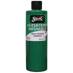 Image for Sax Versatemp Washable Heavy-Bodied Tempera Paint, 1 Pint, Green from School Specialty