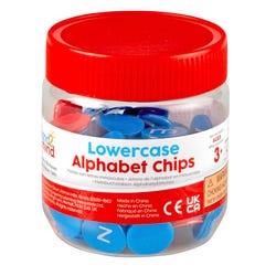 Image for Hand2Mind Alphabet Chips Lowercase, Grades PreK to 3 from School Specialty