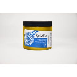 Image for Speedball Water Soluble Block Printing Ink, Gold, Pint from School Specialty