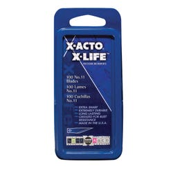 Image for X-ACTO Replacement Blade, No. 11, Steel Blade, Pack of 100 from School Specialty