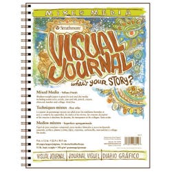 Image for Strathmore Visual Mixed Media Pad, 9 x 12 Inches, 90 lb, 34 Sheets from School Specialty
