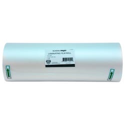 School Smart Laminating Film Roll, 12 Inches x 500 Feet, 1.5 mil Thick, 2.25 Inch Core, High Gloss 1277263
