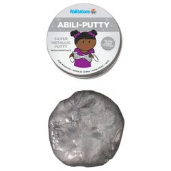 Image for Abilitations Abili-Putty, 4 Ounces, Metallic Silver from School Specialty