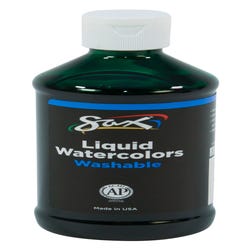 Image for Sax Liquid Washable Watercolor Paint, 8 Ounces, Green from School Specialty