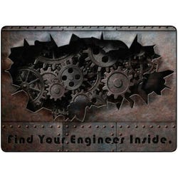 Image for Flagship Carpets Find Your Inner Engineer Carpet, 6 Feet x 8 Feet 4 Inches, Rectangle from School Specialty