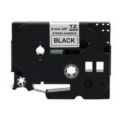 Image for Brother TZ P-Touch Tape Cartridge, 3/8 Inch x 26.2 Feet, Black/White from School Specialty