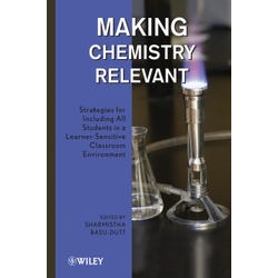 Image for Wiley Making Chemistry Relevant Book - Hardcover from School Specialty