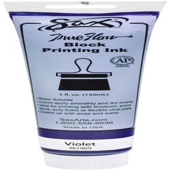 Image for Sax Water Soluble Block Printing Ink, 5 Ounce Tube, Violet from School Specialty