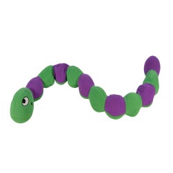 Image for Abilitations Large Weighted Shoulder Caterpillar, 43 x 3-1/2 Inches, 4 Pounds, Green/Purple from School Specialty