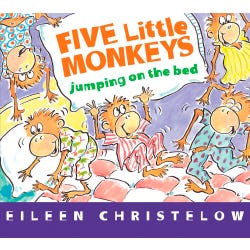 Image for Five Little Monkeys Jumping on the Bed, Board Book from School Specialty