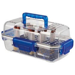 Image for Heathrow Duraporter Sample or Specimen Transport Container, Clear/Blue from School Specialty